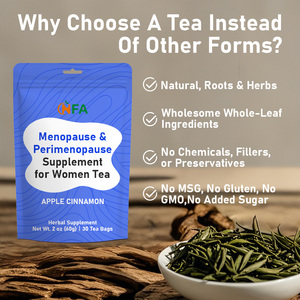 Suplemento OEM ODM para la Menopausia y Perimenopausia para Mujeres, Té con Hierbas Naturales que Apoyan la Vitalidad, Energía, Metabolismo y Digestión - Product Image 2
