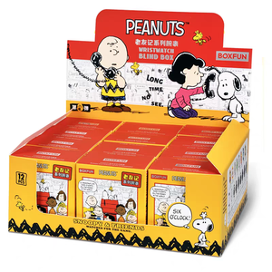 Lot de 12 montres-bracelets Snoopy 100 % authentiques, série Friends, boîte mystère, jouets décoratifs de dessins animés, cadeau pour enfants, les <span class=keywords><strong>plus</strong></span> populaires - Product Image 1