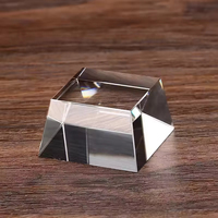 HBL prix d'usine K9 cube de blocs de cristal solide vierge de haute qualité gravé au laser 3d pour les cadeaux souvenirs