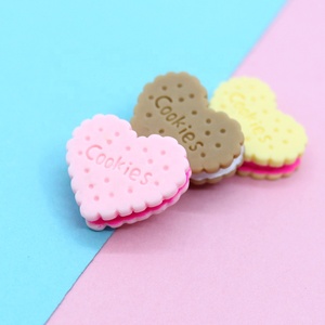 Tự Làm Phụ Kiện Nhựa Đào Trái Tim Bánh Sandwich <span class=keywords><strong>Biscuit</strong></span> Thực Phẩm Nhật Bản Và Chơi Điện Thoại Di Động Đẹp Trang Trí - Product Image 5