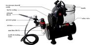 Compresseur d'air miniature AF189 pour la peinture sur modèle et le tatouage
