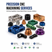 Service d'usinage CNC Pièce usinée à 5 axes Fraisage en aluminium titane Pièces d'usinage CNC