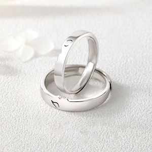 Anillo de Beso Romántico para Parejas, Regalo de San Valentín para Hombre y Mujer, Anillo con Figura de Amor Exagerado, Regalo Creativo y Chic - Product Image 2
