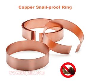 Anillo <span class=keywords><strong>de</strong></span> banda <span class=keywords><strong>de</strong></span> protección vegetal orgánica para repeler babosas, trampa para caracoles, Control <span class=keywords><strong>de</strong></span> plagas, anillo <span class=keywords><strong>de</strong></span> cobre a prueba <span class=keywords><strong>de</strong></span> babosas - Product Image 5