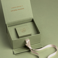 Boîtes cadeaux en papier de luxe personnalisées avec logo pour bijoux, bagues, boucles d'oreilles, colliers, bracelets, emballage de bijoux avec ruban