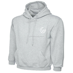 2025 Custom Mens Cotton Pullover Hoodie Sustainable Warm Knitted Hoodie Embroidery Printing Wholesale - Product Image 2