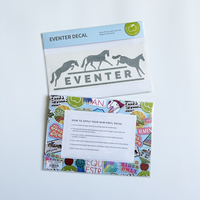 Vente en gros Packs d'autocollants étanches dans des sacs OPP Autocollants personnalisés en vinyle PVC découpés avec des matrices de dessin animé personnalisé