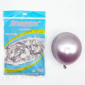 200 Stück 5 Zoll Standard Latex Luftballons Perle Helium Globo Pastell Party Chrom Dekoration