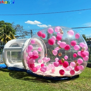 Dôme en cristal clair Transparent PVC tente à bulles gonflable géant amusant <span class=keywords><strong>ballon</strong></span> maison enfants fêtes mariages publicité gonflables - Product Image 4