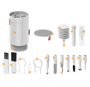 <span class=keywords><strong>2023</strong></span> Oct <span class=keywords><strong>New</strong></span> XYXD Professional 20 1 <span class=keywords><strong>All</strong></span>-in-One Kit de limpieza de plástico de secado rápido multifuncional Keycap Puller para electrónica - Product Image 1