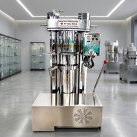 Nueva Máquina de Extracción de Aceite de Oliva y Soja Totalmente Automática, Digital, de Acero Inoxidable, para Prensado en Frío y Caliente, de Alta Eficiencia