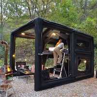 Tente de camping en duplex personnalisée, imperméable, coupe-vent et à charge rapide, célèbre sur Internet, pour le camping en plein air