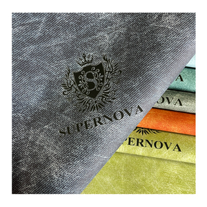 דפוס ג'ינס 12X24 עור חריטת לייזר עבה עם קצף לוגו שחור עם גב ואדבק אפור - Product Image 1