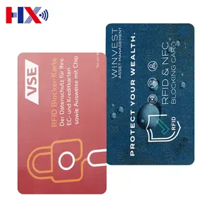 Best Selling Products 13.56Mhz NFC Card Protection RFID Blocking Card