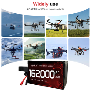 高エネルギー密度162000mAh 6C 51.8v 14Sドローンバッテリー半ソリッドステートバッテリー大型ドローンモデル長期飛行 - Product Image 4