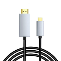 Cable USB C a HDTV 4K para Monitor, Adaptador HDTV a USB C, Cable Convertidor USB C a HDMI para Chromebook y TV