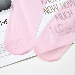 Pantimedias Sexys Ultra Transparentes de Colores, Medias de Nylon Transparentes de Alta Elasticidad <span class=keywords><strong>en</strong></span> Colores Pastel para Mujer, Prendas para Piernas Suaves - Product Image 3