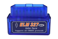 Envío Rápido, Mini Elm327 OBD2 V2.1, Herramienta de Diagnóstico para Auto, Escáner Elm 327 V2.1 OBD 2, Adaptador OBDII, Herramienta de Diagnóstico Automotriz