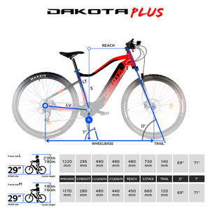 Dakota PLUS | Ebike Montagna | Motore Centrale - Product Image 5
