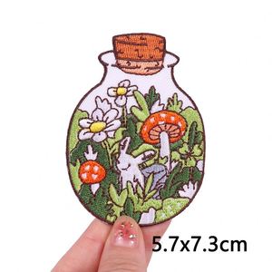 Patch brodé thermocollant de dessin animé pour vêtements, applique DIY, patchs de musique rock, patchs personnalisés avec logo, patchs fusibles - Product Image 6