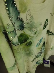 Pulls en maille pour femmes <span class=keywords><strong>tendance</strong></span> automne-hiver avec broderie en cristal photo réelle, <span class=keywords><strong>pull</strong></span> <span class=keywords><strong>tendance</strong></span> 2025, nouveau <span class=keywords><strong>pull</strong></span> Y2K pour femmes - Product Image 3