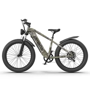 自転車新着1000w52v20Ah電子シティマウンテンバイク7スピード26x4インチ120NM米国カナダ倉庫AostirmotorHero