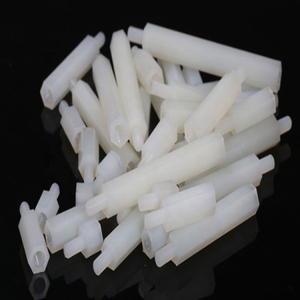 Entretoises hexagonales en nylon noir M2, M2.5, M3, M4, M5 – Entretoises mâles et femelles - Product Image 3