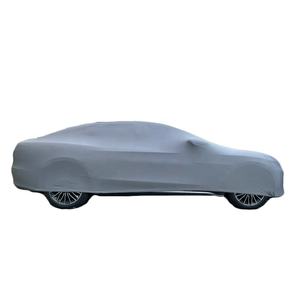 Housse de voiture en tissu extensible d'intérieur avec logo personnalisé, ajustement parfait, anti-poussière, lavable, installation facile - Product Image 2