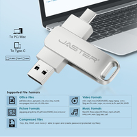 Unidad Flash Usb de alta velocidad Otg Pen Drive 128Gb 64Gb Usb Stick 32Gb Tipo-C Pendrive Flash Disk para Android Smartphone