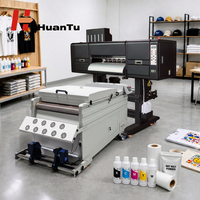 Imprimante DTF numérique de nouvelle génération personnalisée avec 4 têtes d'impression I3200, format large 600 mm, machine d'impression DTF multifonctionnelle automatique