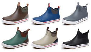 Botas <span class=keywords><strong>de</strong></span> cubierta para hombre, impermeables, aisladas, antideslizantes, <span class=keywords><strong>de</strong></span> caucho, para <span class=keywords><strong>pesca</strong></span>, navegación, vela y trabajo marino - Product Image 6