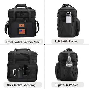 Sac isotherme pour déjeuner en aluminium imperméable, échantillon gratuit, sac de pique-nique de voyage, sac de rangement pratique pour déjeuner d'étudiant - Product Image 4