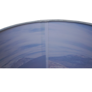 Processus De Pvc D'OEM Accrochant Portatif Photographie Imprimée Motif Abat-Jour Rond - Product Image 4