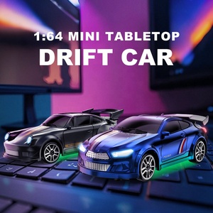 Coche de Derrape RC en Miniatura Jacko Toys Escala 1/64, Micro Coche RC con Control Totalmente Proporcional 4WD de 2.4GHz, Carga Tipo-C y Luces - Product Image 3
