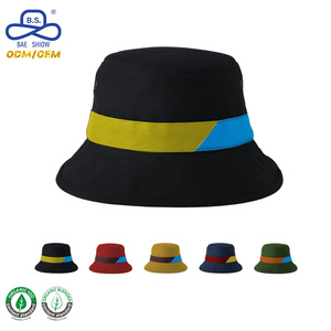 Chapeau Bob Colorblock Tendance Streetwear Certifié BSCI GRS avec Logo <span class=keywords><strong>Personnalisé</strong></span> pour Tenue <span class=keywords><strong>de</strong></span> Pêcheur - Product Image 1
