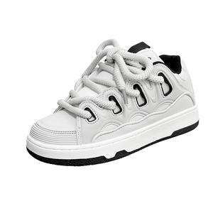 Chaussures décontractées unisexes tendance, chaussures de sport à cheville haute, chaussures de marche en plein air respirantes et antidérapantes, avec amorti - Product Image 4