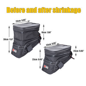 Sac de réservoir de <span class=keywords><strong>moto</strong></span> universel personnalisé selle de réservoir de gazole sac de réservoir de fixation rapide avec <span class=keywords><strong>sangle</strong></span> réfléchissante solide - Product Image 6