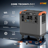 Centrale Électrique Portable OTHC T50 – Vente Directe Usine OEM/ODM – Grande Capacité, Étanche, Charge Rapide, Système LiFePO4 UPS BMS pour Urgences Extérieures