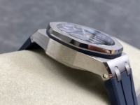 Montre mécanique étanche de qualité supérieure, fabriquée par DDF Factory, 43 mm, mouvement 4401, cadran bleu plongée, épaisseur 14,4 mm, titane.
