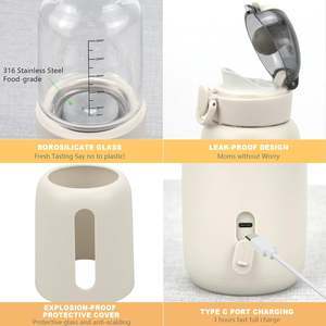 Calentador de Biberones Portátil Ecológico <span class=keywords><strong>DR</strong></span> <span class=keywords><strong>Brown</strong></span>'s, USB, Eléctrico, Funciona con Batería, para Automóvil, Hogar, Exteriores, Autocaravana, Compatible con Francés - Product Image 5