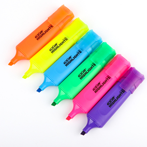 Gxin G-304801 6 cái/bộ Neon Màu Sắc Tùy Chỉnh Highlighter Bút Đánh Dấu Huỳnh Quang Bút Vẽ <span class=keywords><strong>Highlighters</strong></span> - Product Image 2