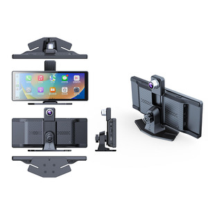 10.26 Inch Xách Tay Phổ Carplay Màn Hình Với 360 ° Xoay Máy Ảnh 4K + 1080P Độ Phân Giải Không Dây Carplay & Android Tự Động - Product Image 3