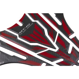Tappetino per moto in fibra di carbonio 3D per protezione del serbatoio del carburante adesivo per MT15 19-21 adesivi antiscivolo e antigraffio - Product Image 3