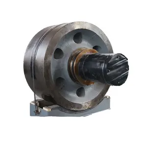 OEM manufacturer Trunnion Wheels rotary kiln support roller and roller Shaft Assembly for Rotary Drum Dryers