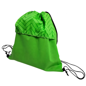 กระเป๋าผ้าโพลีเอสเตอร์สำหรับใส่ไปช้อปปิ้งและกันฝุ่นทำโลโก้ตามสั่งจากโรงงาน - Product Image 2