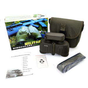 Jumelles tactiques compactes série M 8x30, blindage en caoutchouc NBR, étanches IPX78, entièrement multicouches pour la pêche et la navigation - Product Image 1