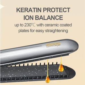 DSP Keratin Shine Styler Ms 10029 Lisseur pour cheveux secs et humides pour tous types de cheveux Outil professionnel de salon - Product Image 5