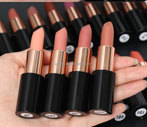 Lápiz labial vegano <span class=keywords><strong>de</strong></span> larga duración, barra <span class=keywords><strong>de</strong></span> labios personalizada, resistente al agua, tubos <span class=keywords><strong>de</strong></span> lápiz labial, embalaje oem - Product Image 4