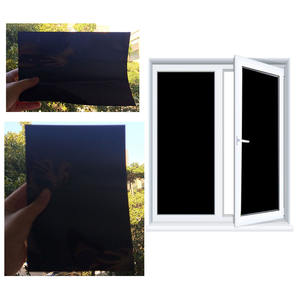0% VLT Sécurité Architectural/Bâtiment Film Total Blackout Film Salle de Confidentialité Assombrissement Fenêtre Teinte PET Fenêtre Autocollant - Product Image 2