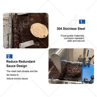 HNOC Mini enrobe d'enrobage pour biscuits et chocolat à vendre